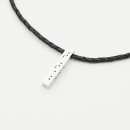 Barren Anhänger mit Gravur Morse Code GONC106