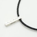 Barren Anhänger mit Gravur Morse Code GONC106