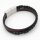 Lederarmband schwarz braun Unisex Armband GONAS21