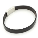 Lederarmband braun Unisex Armband Gravur Damen Herren...