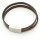 Lederarmband braun Unisex Armband GONAS20