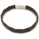 Lederarmband dunkelbraun Unisex Armband GONAS22