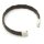 Lederarmband dunkelbraun Unisex Armband GONAS22