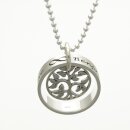Namenskette Anhänger mit Gravur Familie Lebensbaum GONC107