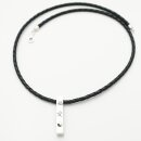 Lederkette Anhänger mit Gravur Chinesische Zeichen  GONC113