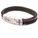 Lederarmband BERLIN  inkl, Lasergravur GONAS6SB Indian Style