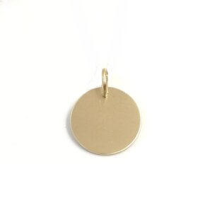 Echt Gold 333 Anhänger 13mm Samtmatt GONA29