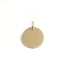 Echt Gold 333 Anhänger 13mm Samtmatt GONA29