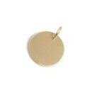 Echt Gold 333 Anhänger 13mm Samtmatt GONA29