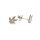 Silber Ohrstecker Hanfblatt GOOS3SI