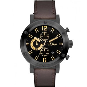s.Oliver Uhren Herren Chronograph so-3096-lc