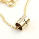 Goldkette mit individuell gravierter Goldrolle GONC45