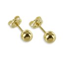 Goldschmuck 5mm Kugel Ohrstecker 205OS3092