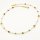 Suesswasserperlenkette mit Saphir SB13