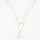Taufkette mit Gravur Welle Taufschmuck echt Silber GONC67