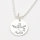 Taufschmuck mit Gravur Schutzengel Taufkette echt Silber GONC85