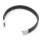 Lederarmband schwarz Unisex Armband Gravur Damen Herren GONAS19