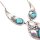 Indianerschmuck Silber Collier Set  EA-3-516