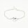Silberarmband mit Gravur Weltkarte Silberschmuck GONAS31