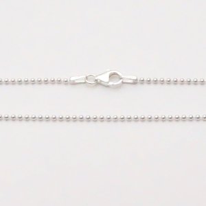 Silber Kugelkette 1,5mm