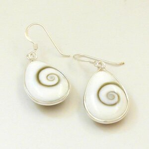 Silber Ohrhänger Shiva Muschel MXOH341