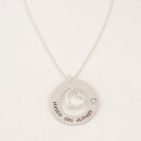 Silberkette Heldin des Alltags mit Lasergravur