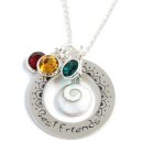 Silberkette Ornament mit Lasergravur Best Friends GONC28