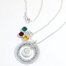 Silberkette Ornament mit Lasergravur Best Friends GONC28