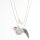 Silberkette mit Engelsflügel Gravurplättchen und Lasergravur GONC40