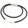 Lederarmband mit 3 gravierten Silberwalzen GONAS12