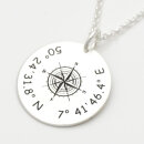 Kompassrose Silberscheibe mit individueller Lasergravur...
