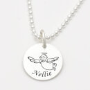 Taufschmuck mit Gravur Schutzengel Taufkette echt Silber...