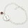 Taufarmband mit Gravur Ichthys Silber Kristall GONAS28