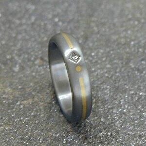 Unikat Titanring GO1057