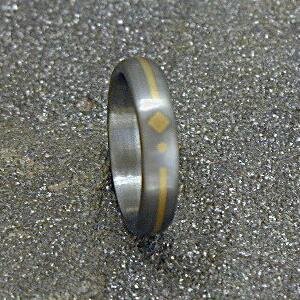 Unikat Titanring GO1056