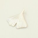 Silber Anhänger Ginkgo klein