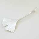 Silberschmuck Ginkgo Brosche BGI901203