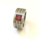 Titanring mit Zirkonia egpts841