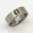 Titanring mit Lasergravur at