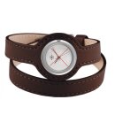 Deja Vu Leder Wickelarmband DVUDS7