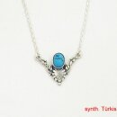 Silberschmuck Jugendstil Kette GOC25SI