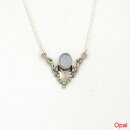 Silberschmuck Jugendstil Kette GOC25SI