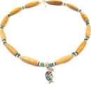 Halskette mit Türkis und Kokopelli EPPEB22