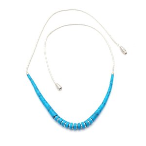 Indianerschmuck Liquidsilber Kette ET3080