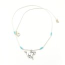 Indianerschmuck Liquidsilber Kette EBC007b