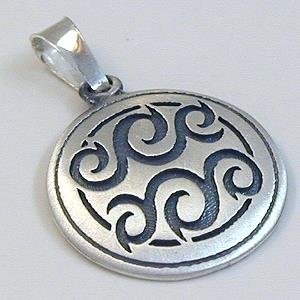 Sternzeichen Anhänger Tribal Wassermann