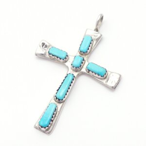 Indianerschmuck Kreuz Anhänger ETsond