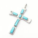 Indianerschmuck Kreuz Anhänger ETsond