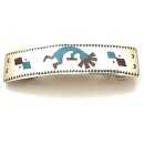 Indianer Haarspange Silber