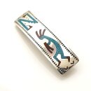 Indianer Haarspange Silber